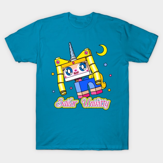 Sailor Unikitty T-Shirt by halegrafx